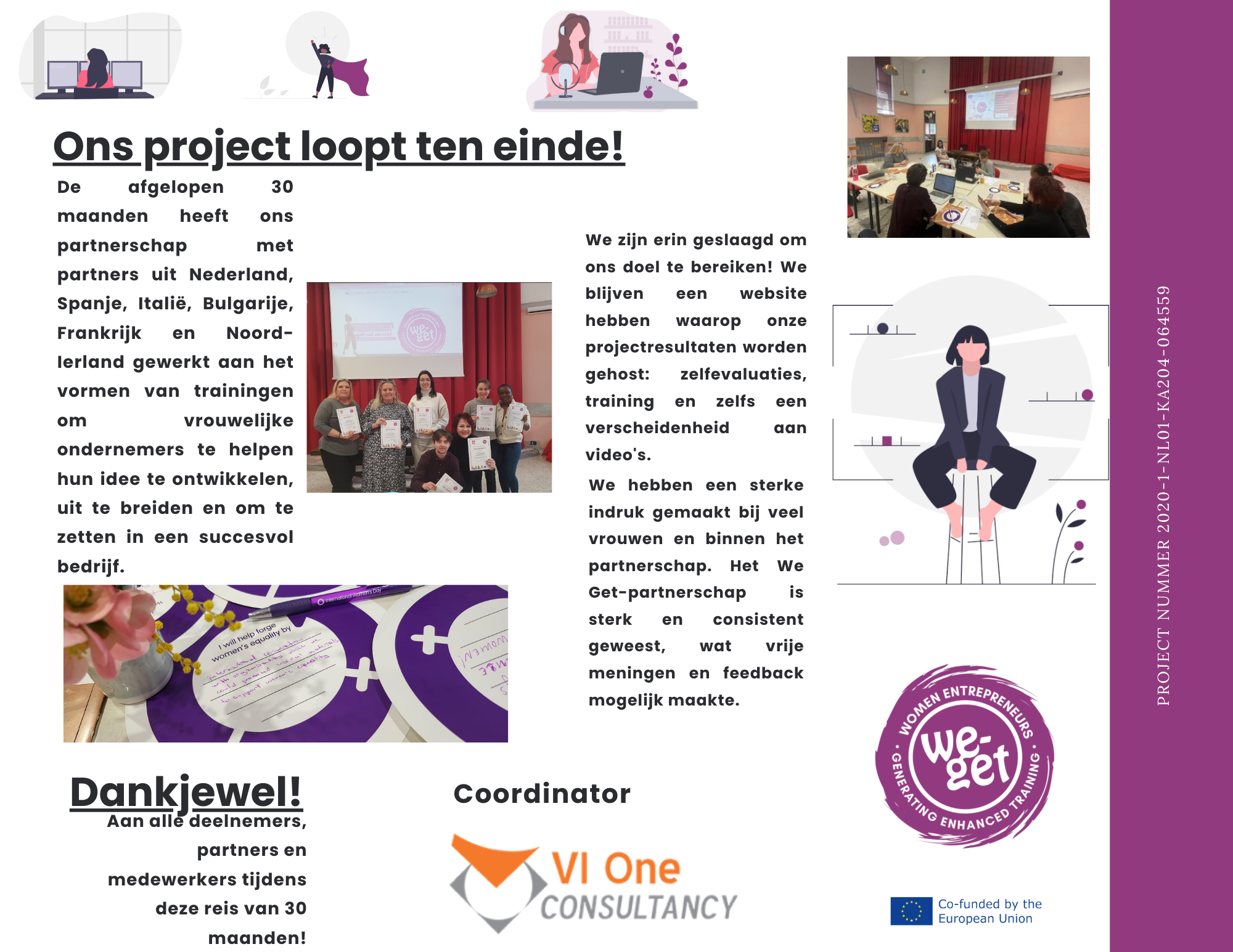 Einde Project Ons project WE GET loopt ten einde – Vioneconsult